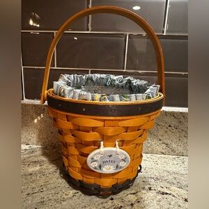 Longaberger Daisy Basket with Handle